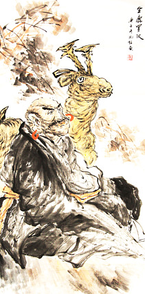 精品人物&mdash;&mdash;画家刚柱