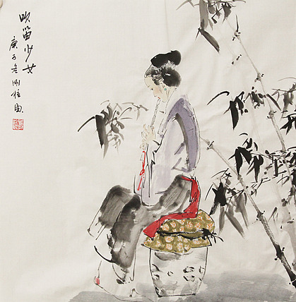 精品人物——画家刚柱