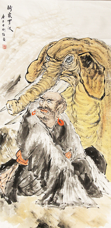精品人物&mdash;&mdash;画家刚柱