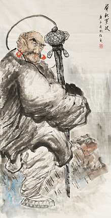 精品人物&mdash;&mdash;画家刚柱