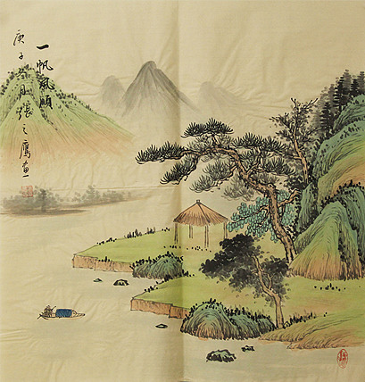 仿古山水——张之鹰