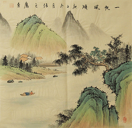 仿古山水——张之鹰