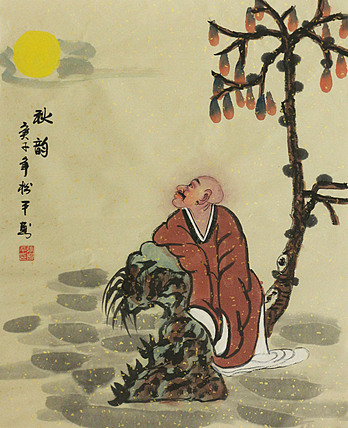 斗方人物——画家张松平