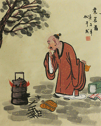 斗方人物——画家张松平