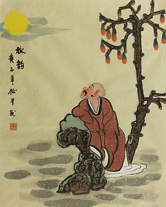 斗方人物——画家张松平