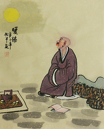 斗方人物——画家张松平