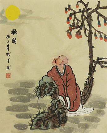 斗方人物——画家张松平