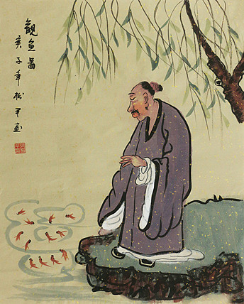 斗方人物——画家张松平