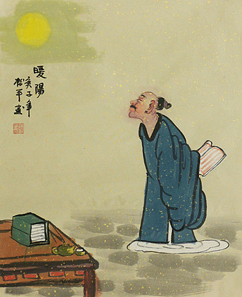 斗方人物——画家张松平