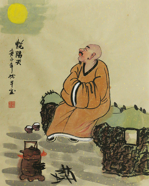 斗方人物——画家张松平