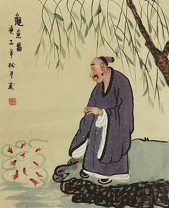 斗方人物——画家张松平