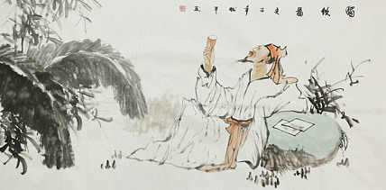 四尺人物&mdash;&mdash;画家张松平