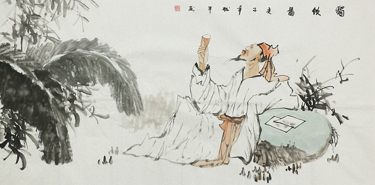 四尺人物&mdash;&mdash;画家张松平