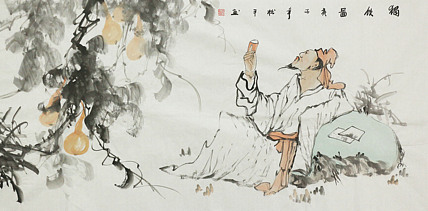 四尺人物——画家张松平