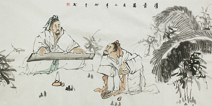 四尺人物——画家张松平