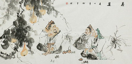 四尺人物——画家张松平