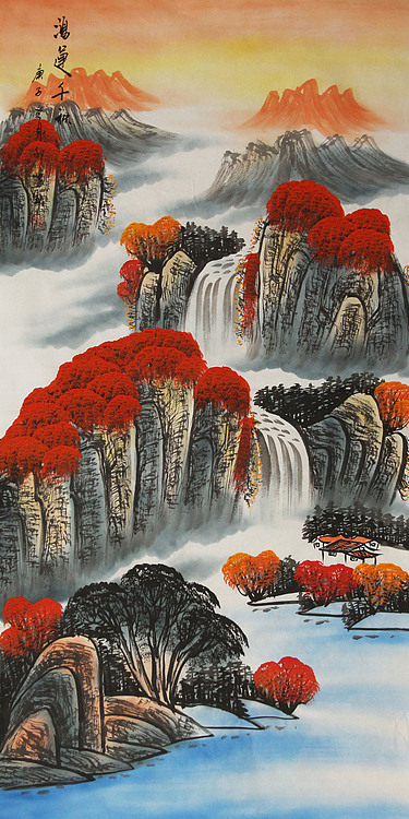 四尺山水——画家邵强
