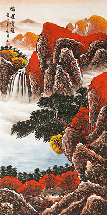 四尺山水——画家陈建国