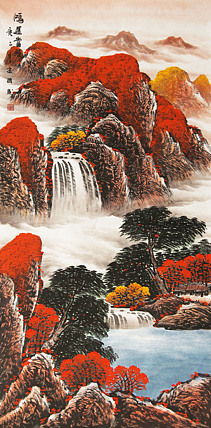 四尺山水——画家陈建国