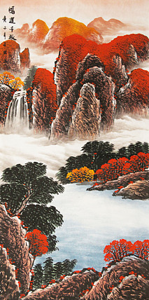 四尺山水——画家陈建国