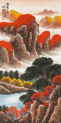 四尺山水——画家陈建国
