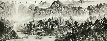 小六尺山水&mdash;&mdash;画家永茂