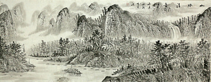 小六尺山水&mdash;&mdash;画家永茂