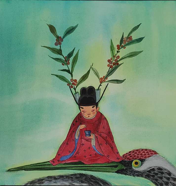 永遇乐 水彩