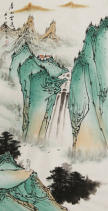 四尺山水——画家唐春华