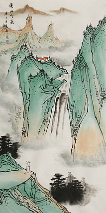 四尺山水——画家唐春华