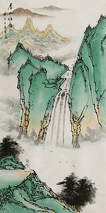 四尺山水——画家唐春华