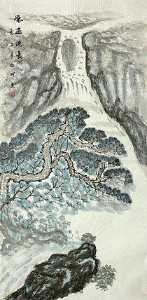 四尺山水作品&mdash;&mdash;画家莫桂明