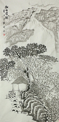 四尺山水作品&mdash;&mdash;画家莫桂明