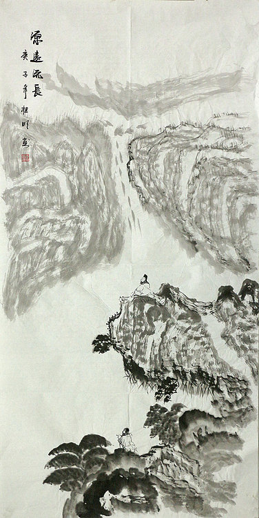 四尺山水作品&mdash;&mdash;画家莫桂明