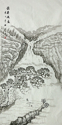 四尺山水作品&mdash;&mdash;画家莫桂明