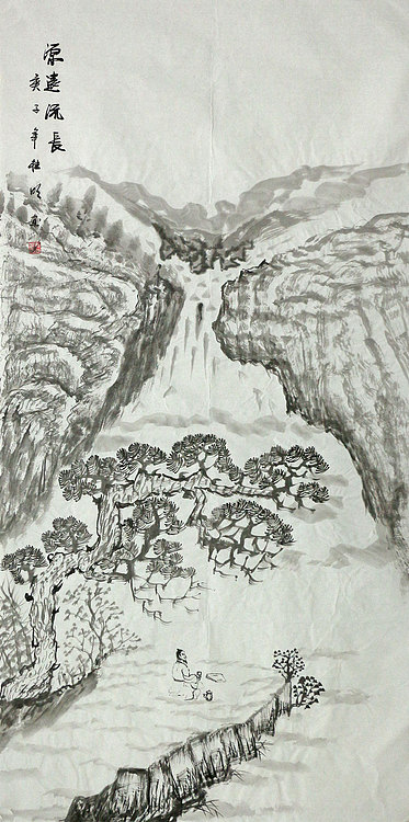 四尺山水作品&mdash;&mdash;画家莫桂明