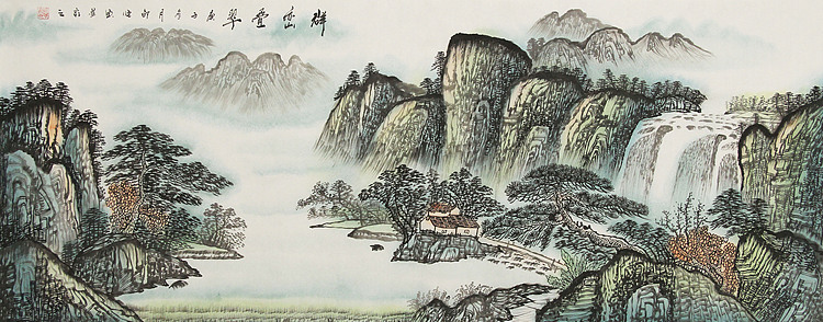 小六尺山水——画家邵强