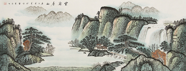 小六尺山水——画家邵强
