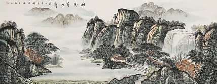 小六尺山水——画家邵强