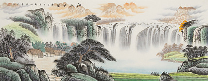 小六尺山水&mdash;&mdash;画家邵强