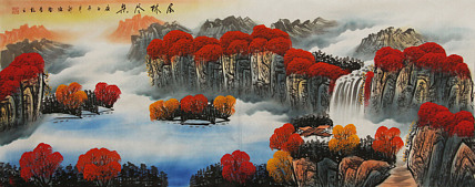 小六尺山水——画家邵强