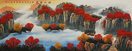 小六尺山水——画家邵强