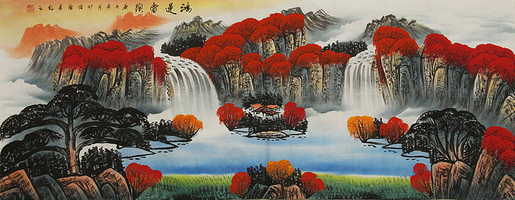 小六尺山水——画家邵强
