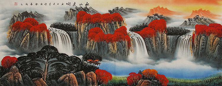 小六尺山水——画家邵强