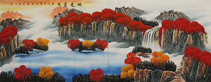 小六尺山水——画家邵强
