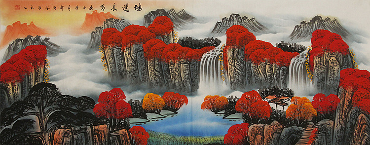 小六尺山水——画家邵强