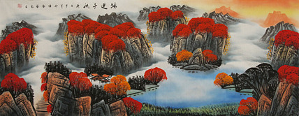 小六尺山水——画家邵强