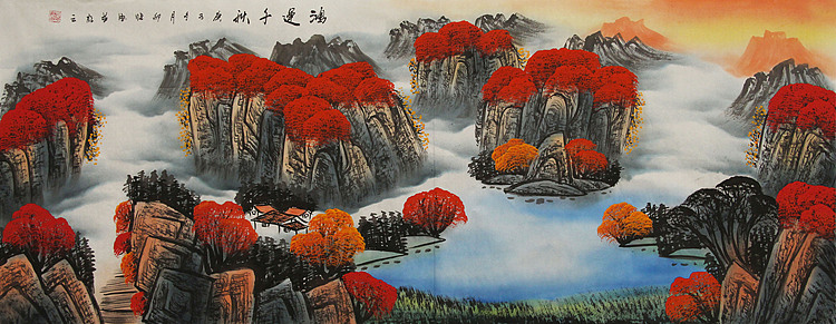 小六尺山水——画家邵强