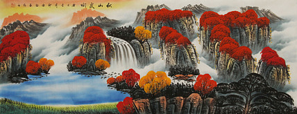 小六尺山水——画家邵强