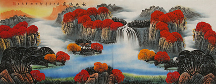 小六尺山水——画家邵强